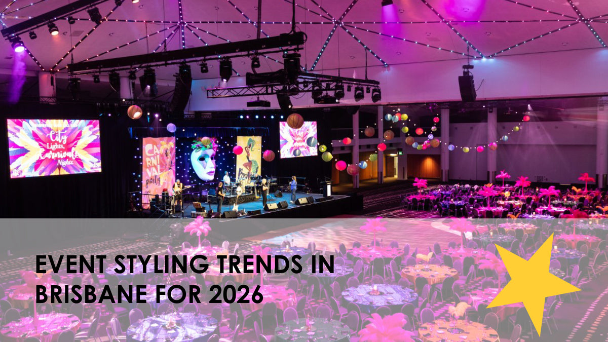 Event Styling Trends in Brisbane for 2026