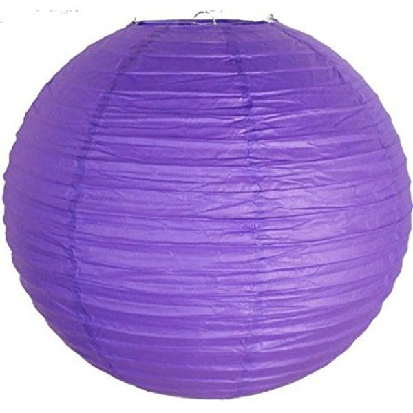 Lantern Paper Purple 30cmØ