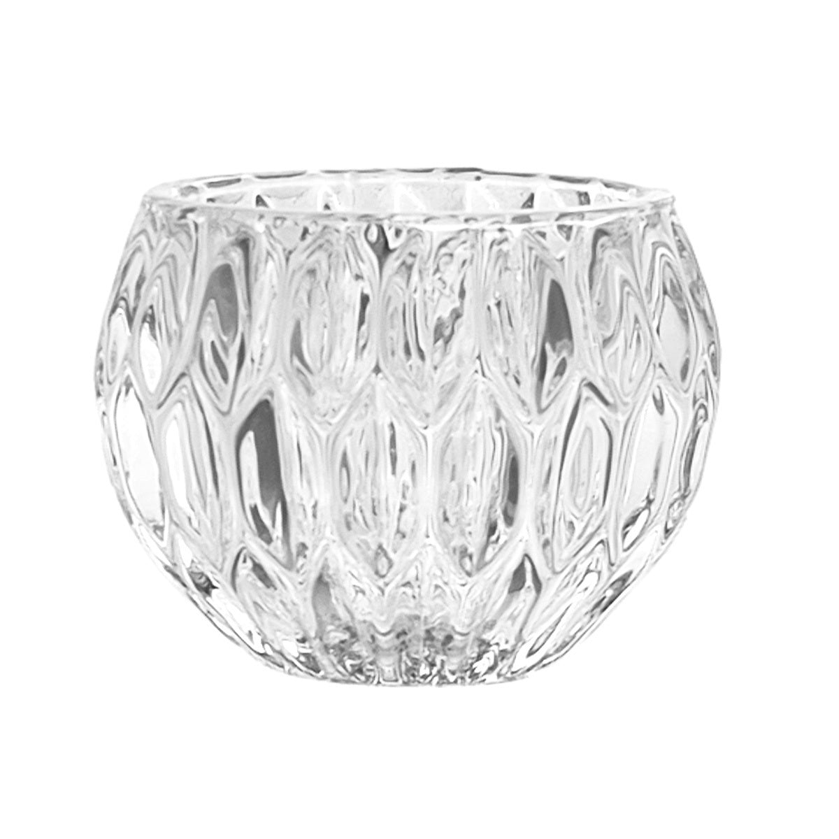 Candle Holder Tealight Glimmer Glass