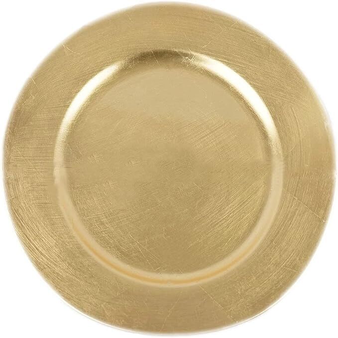 Charger Plate Gold Look