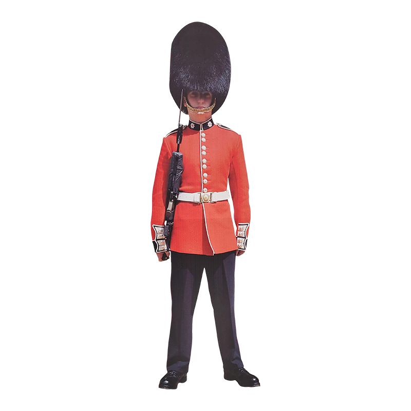 Standee British Guard