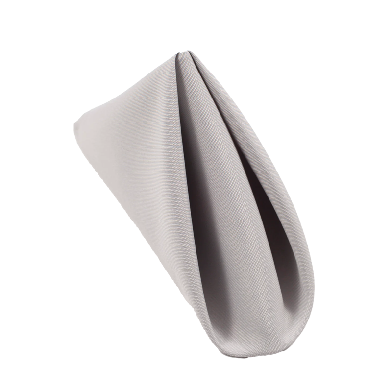 Silver Cloth Napkins X