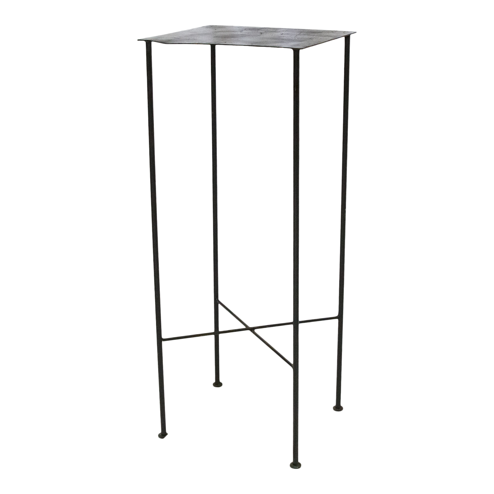 Stand Square w Hairpin Legs Metal Black