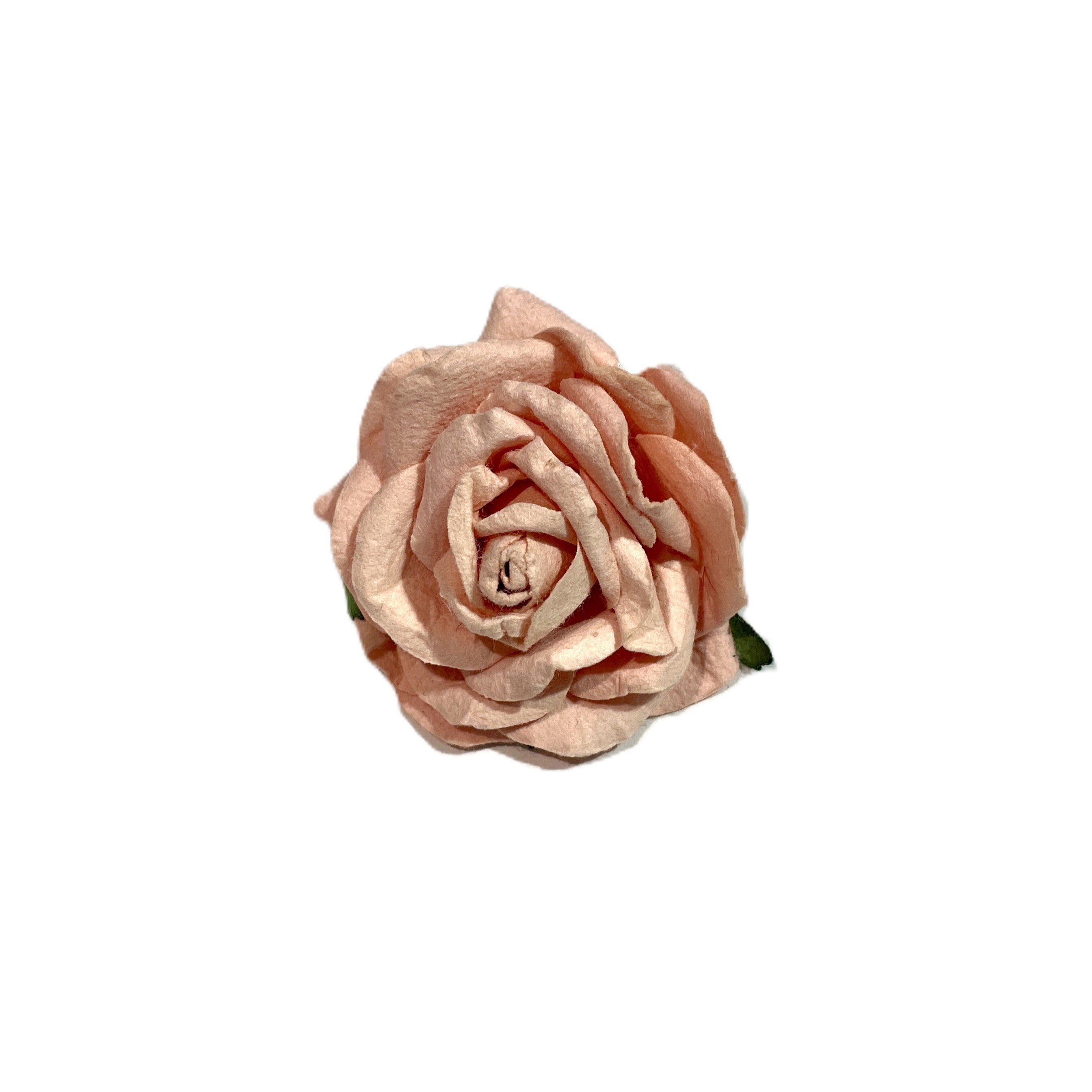 Floral Rose Paper Peach