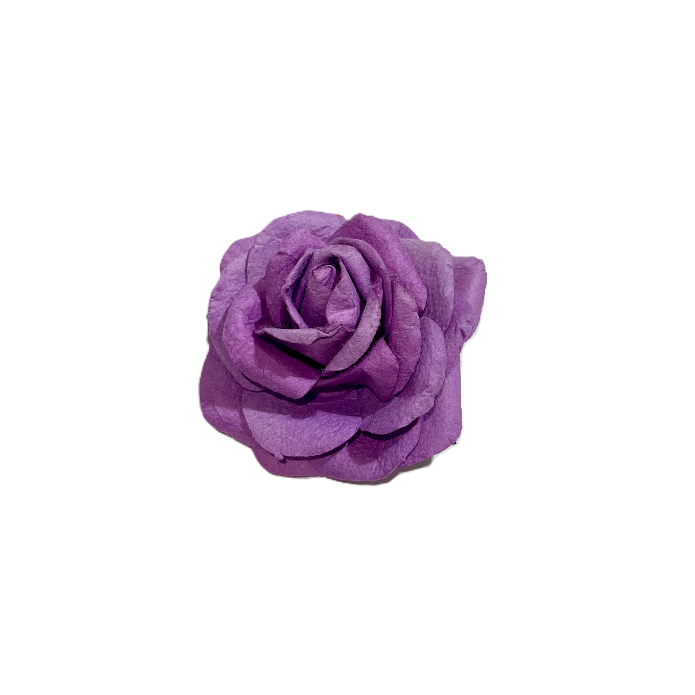 Floral Rose Paper Dark Purple