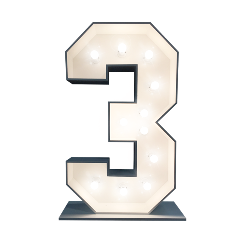 Lighting Marquee Letter Illuminated 3