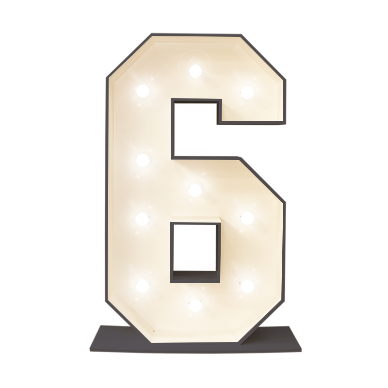 Lighting Marquee Letter Illuminated 6