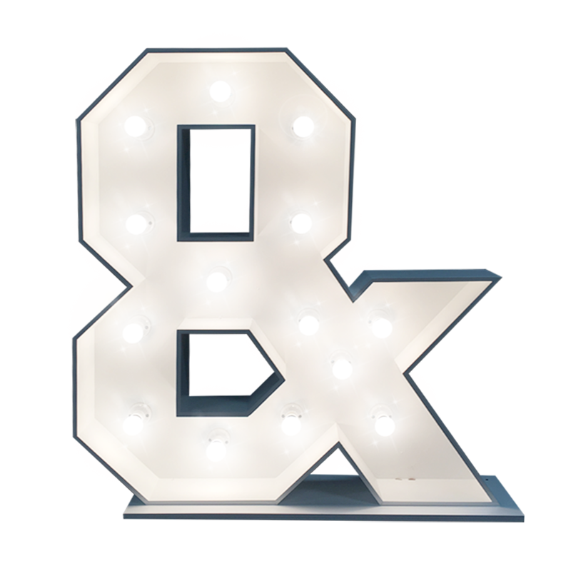 Lighting Marquee Letter Illuminated &