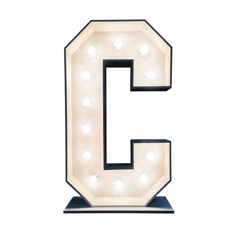 Lighting Marquee Letter Illuminated C