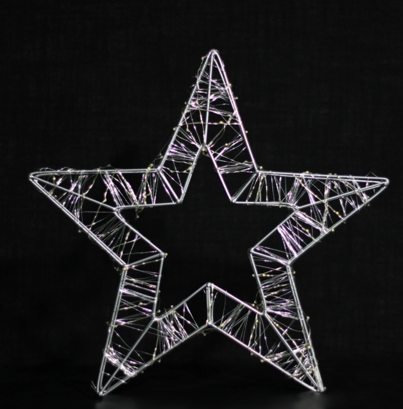 Decorative Star Dual Colour H80cm