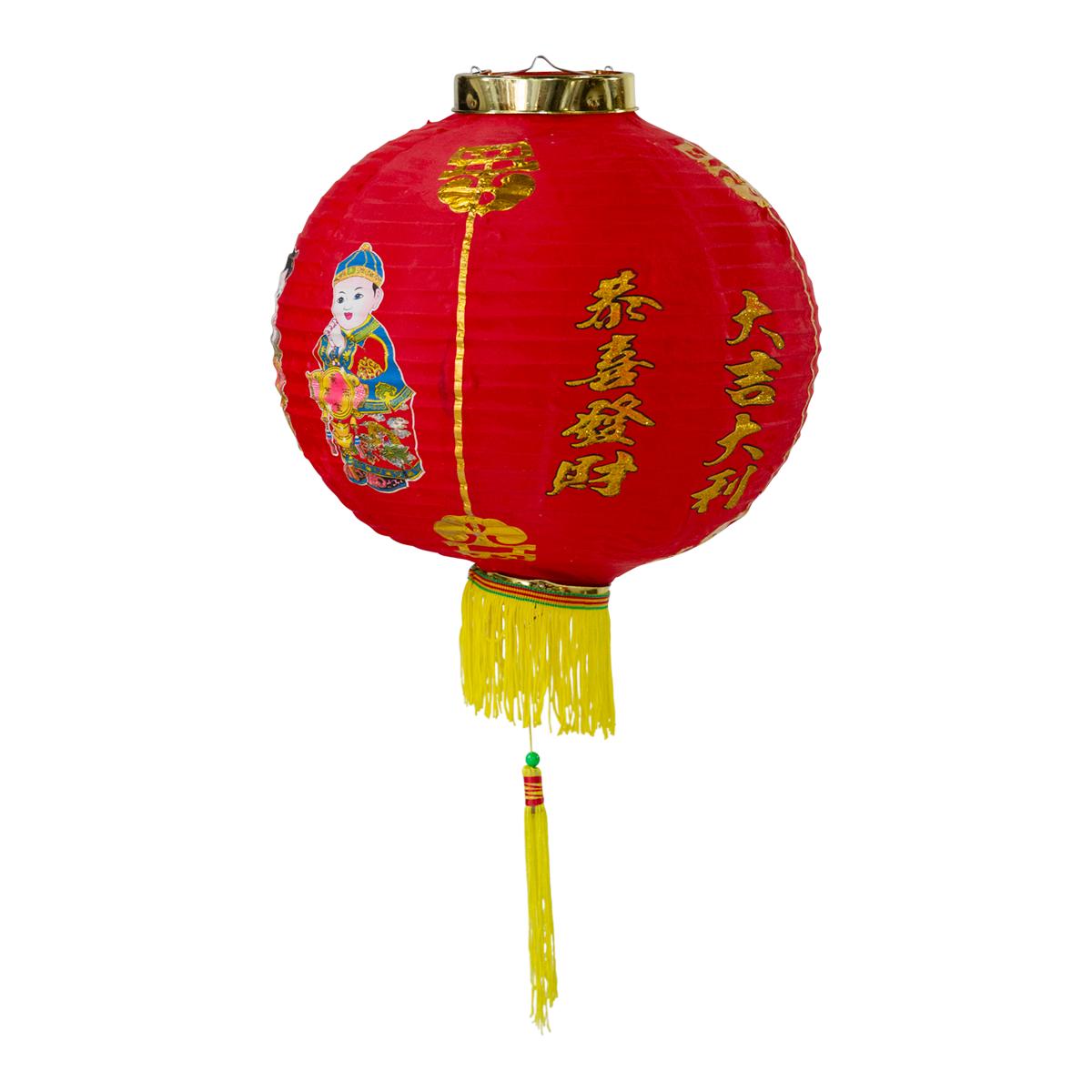 Lantern Chinese Nylon Red 30cmØ