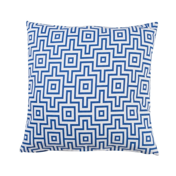 Cushion Hayman Pattern Blue & White
