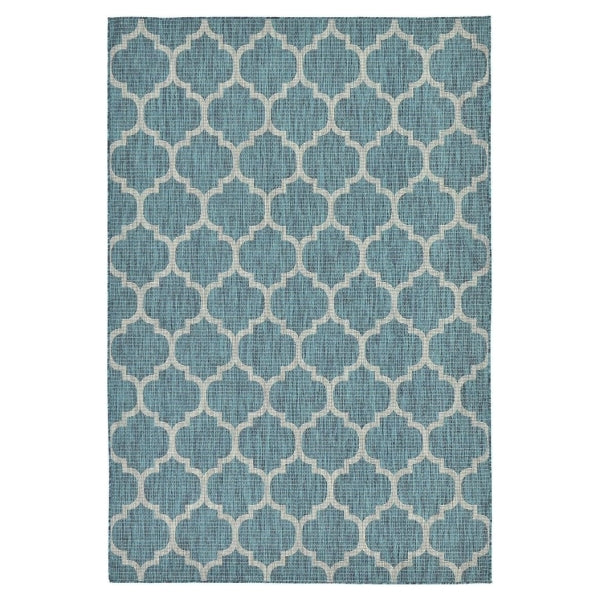 Rug Trellis Teal