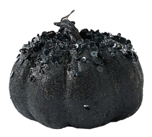 Pumpkin Poly Glitter Black
