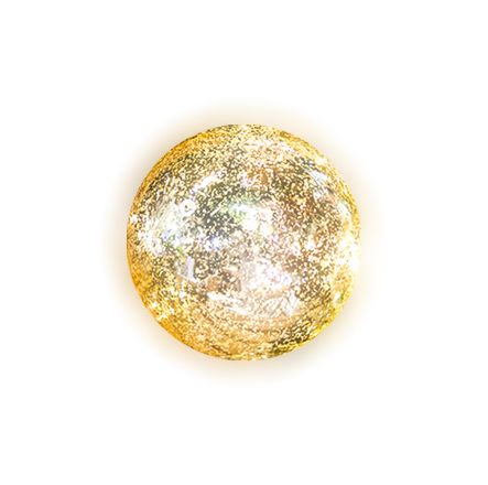 Light Orb Gold Small