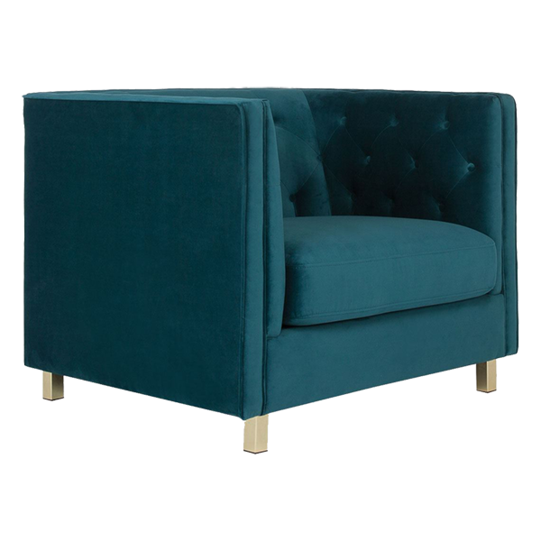 Chair Velvet Green