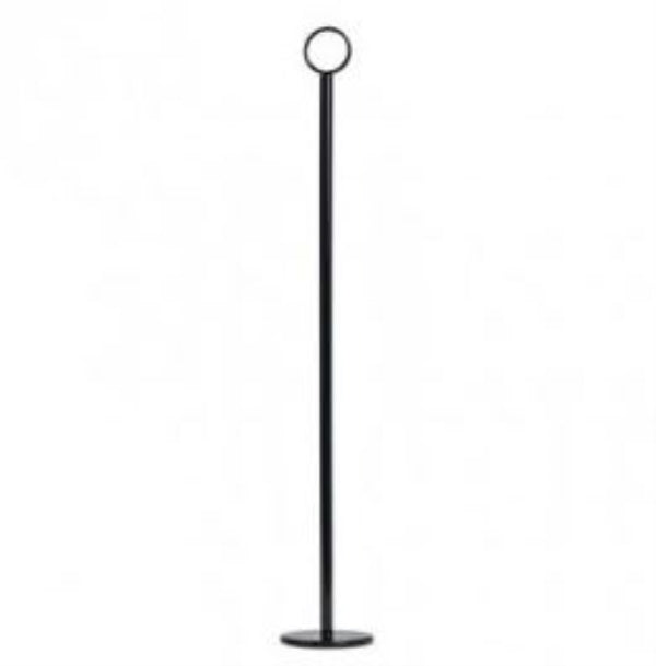 Table Number Stand Black