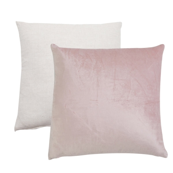 Cushion Velvet Blush Pink