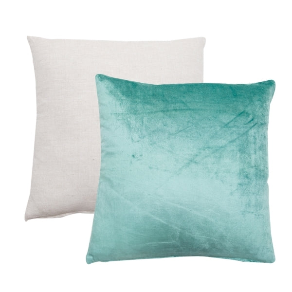 Cushion Velvet Aqua