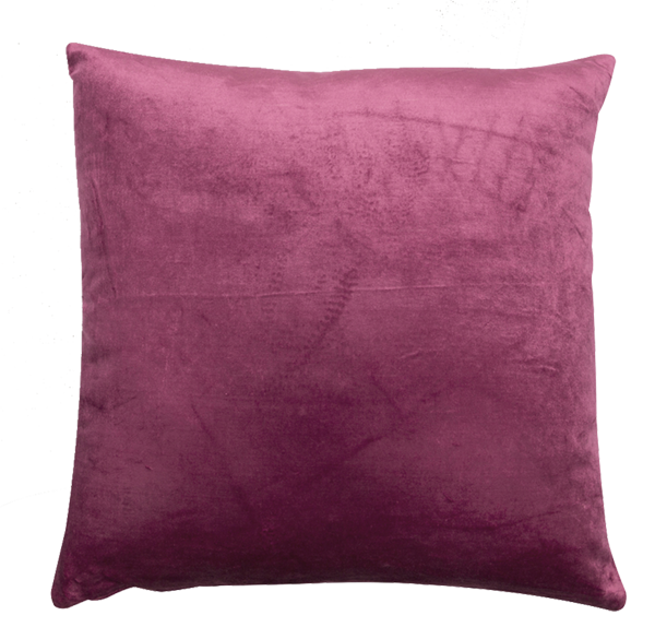 Magenta best sale velvet pillow