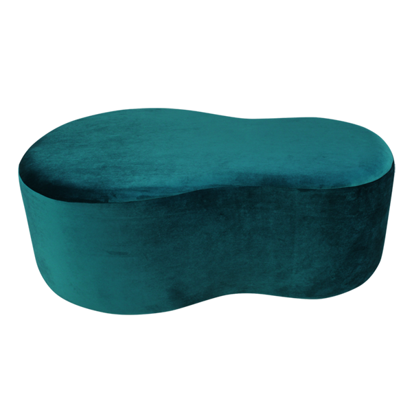 Ottoman Velvet Green