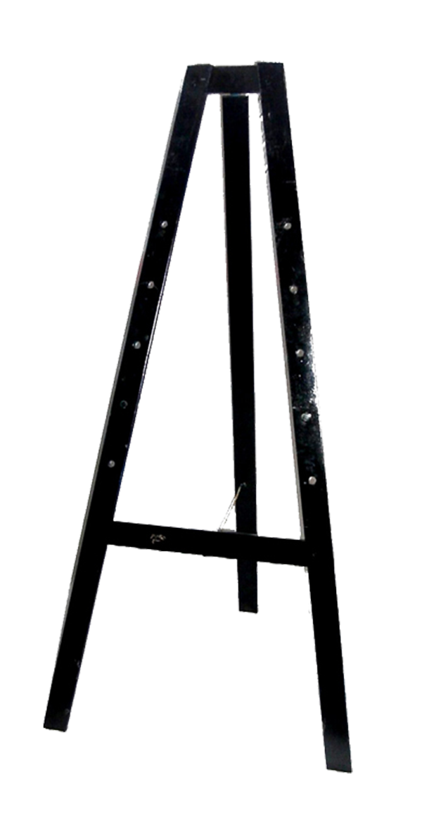 Easel Timber Black