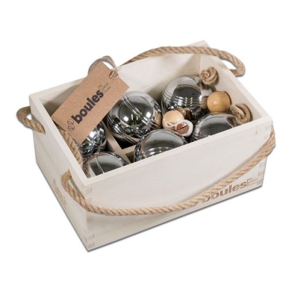 Boules Set Metal Silver