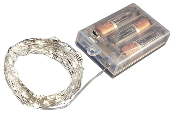 Copper wire battery lights deals