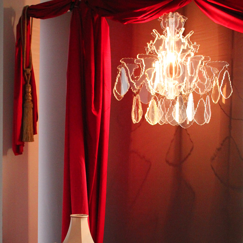 Chandelier Perspex Clear