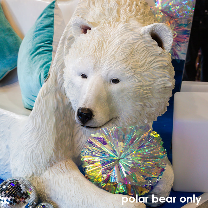 Polar Bear Seat Fibreglass White