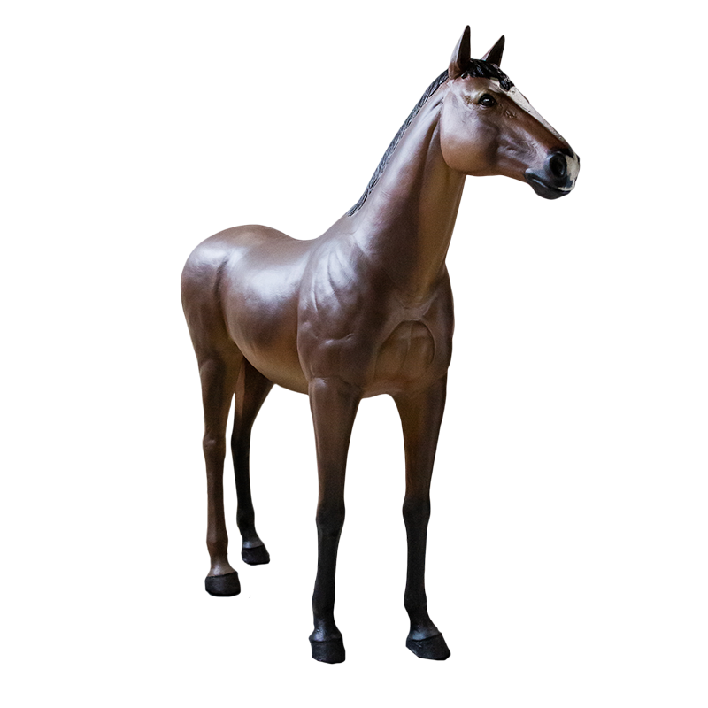 Horse Fibreglass Natural 51kg