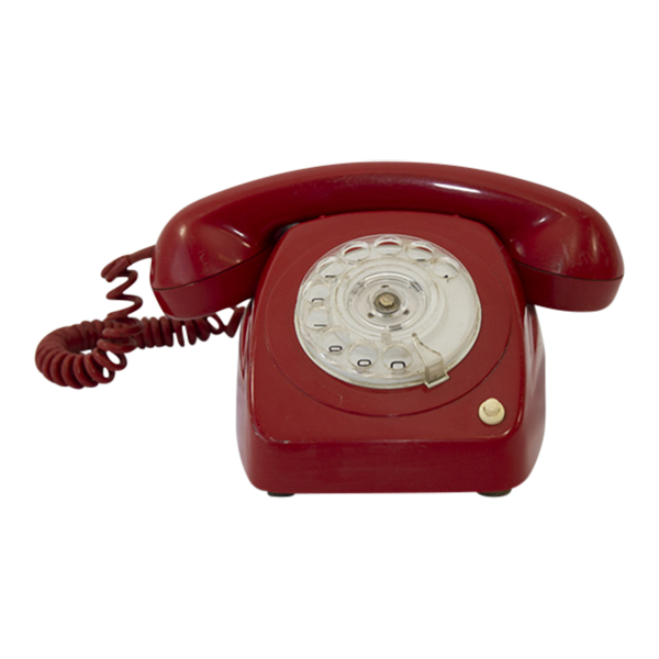 Vintage Telephone Red