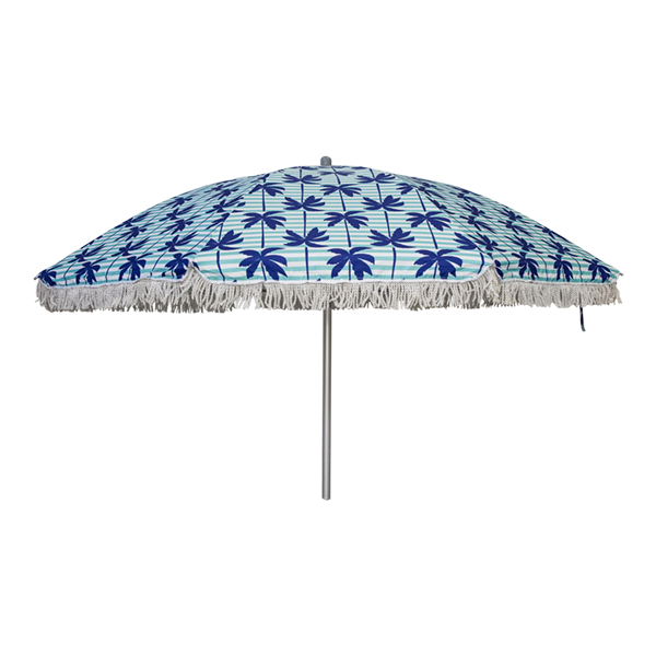 Umbrella Beach Palm Tree Blue