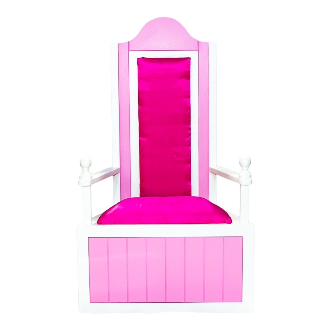 Throne Candy Lane Pink & White