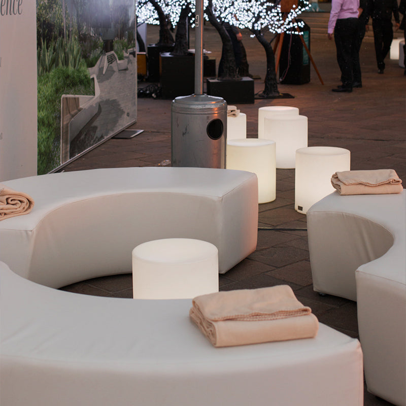 Lounge Curved White