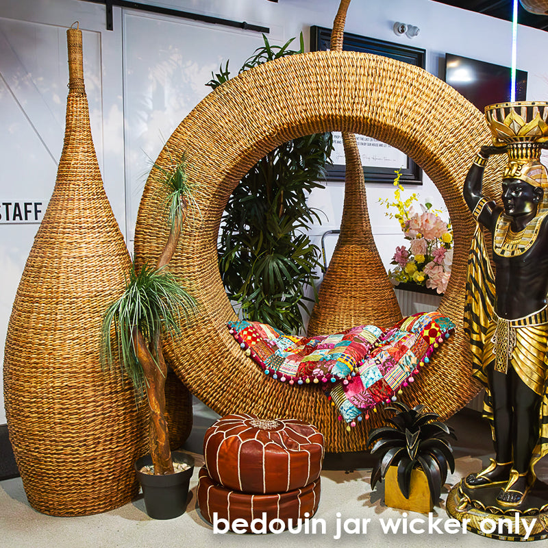 Shape Bedouin Jar Wicker