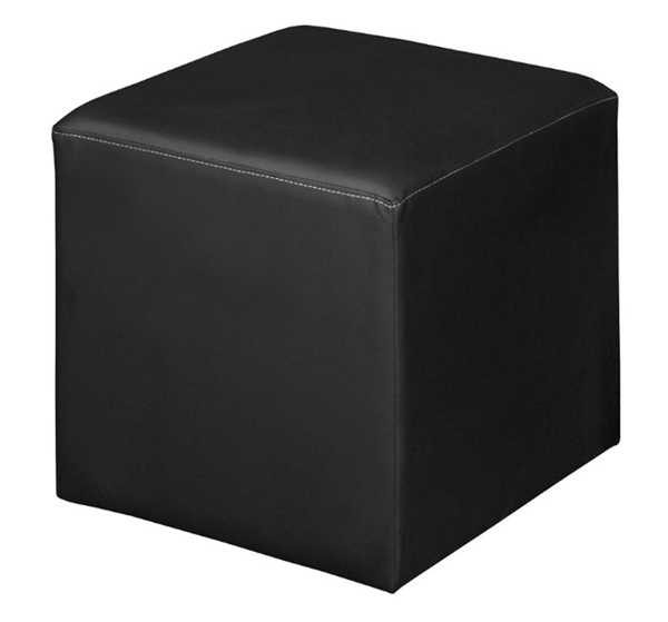 Ottoman Square Black