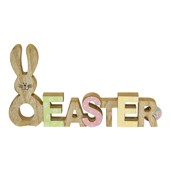 Sign Easter Wooden