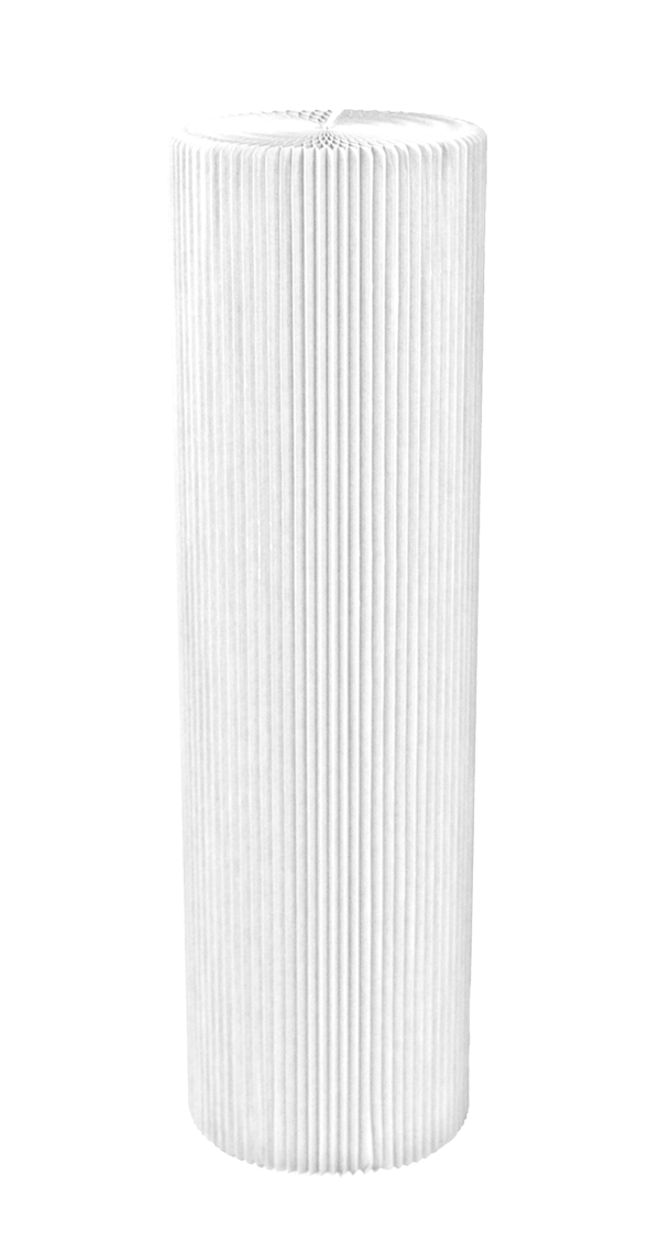 Concertina Pillar White