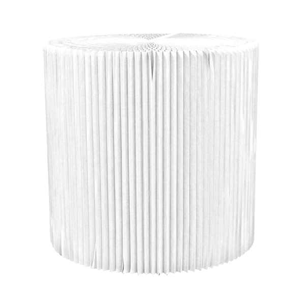 Concertina Stool White
