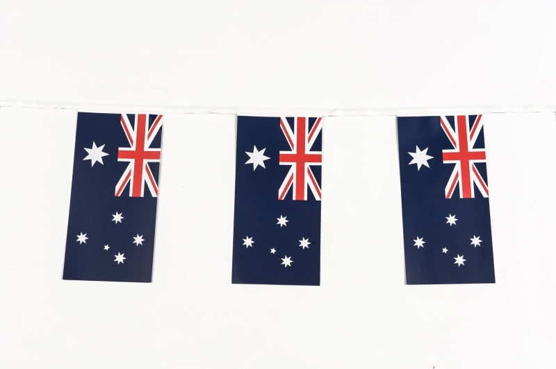 Bunting Rectangle Plastic Australian