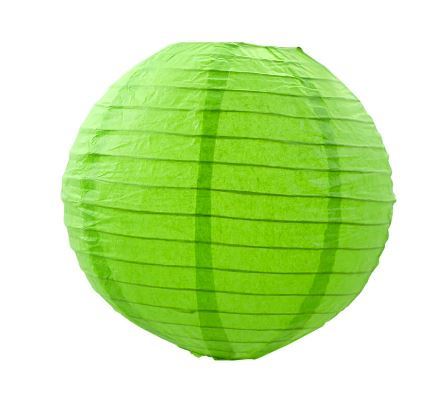 Lantern Paper Lime Green 30cmØ