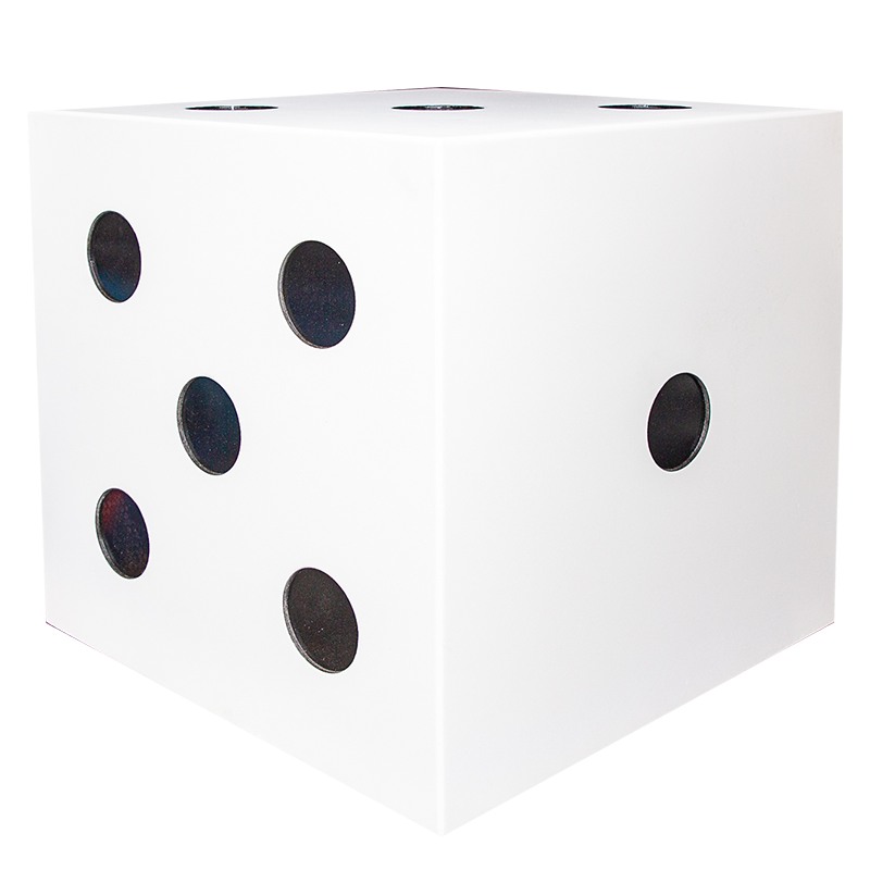 Giant Dice White