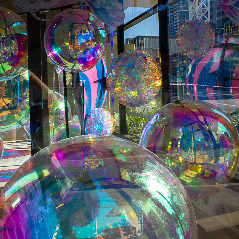 Inflatable Iridescent Sphere 1.2m