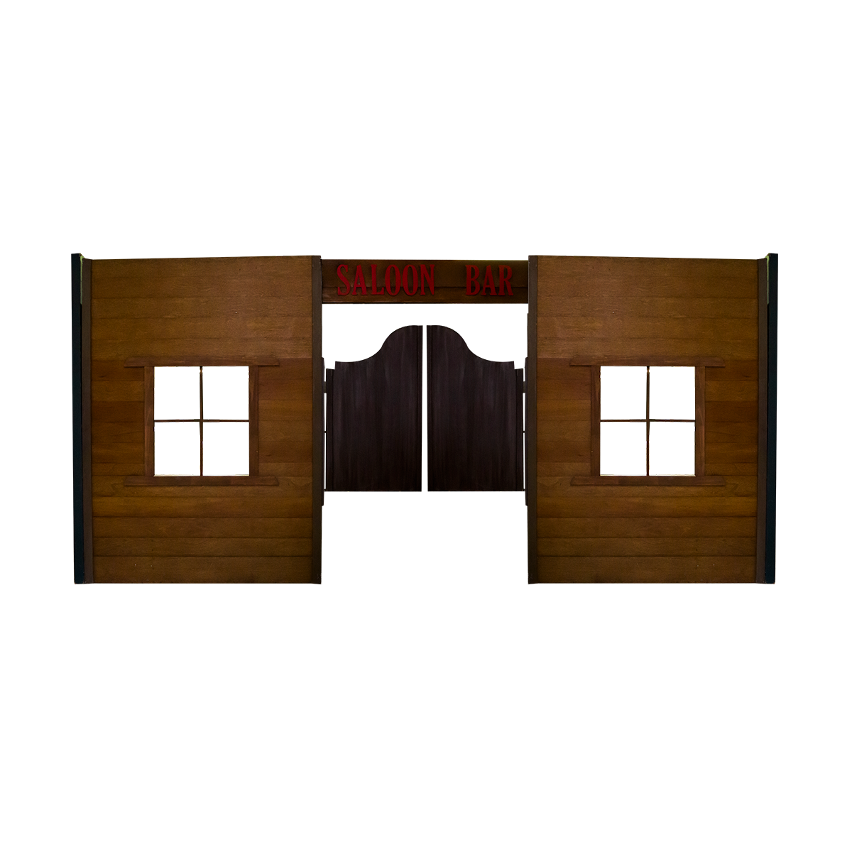 Backdrop Facade Western Bar Timber