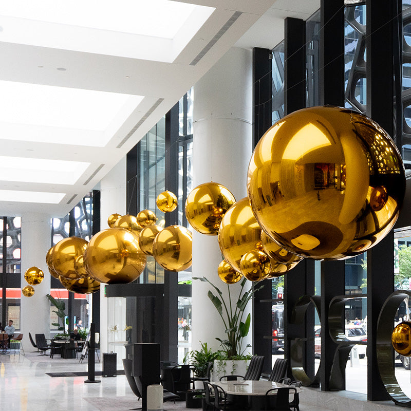 Inflatable Gold Sphere 0.9m
