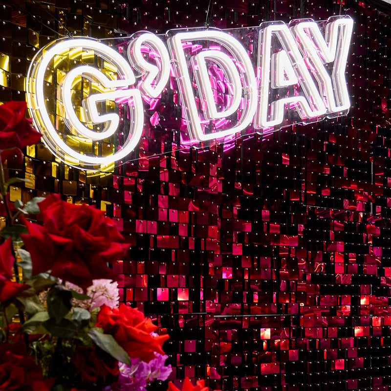 LED NEON SIGN G'Day