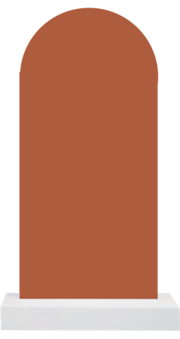 Backdrop Arch Orange