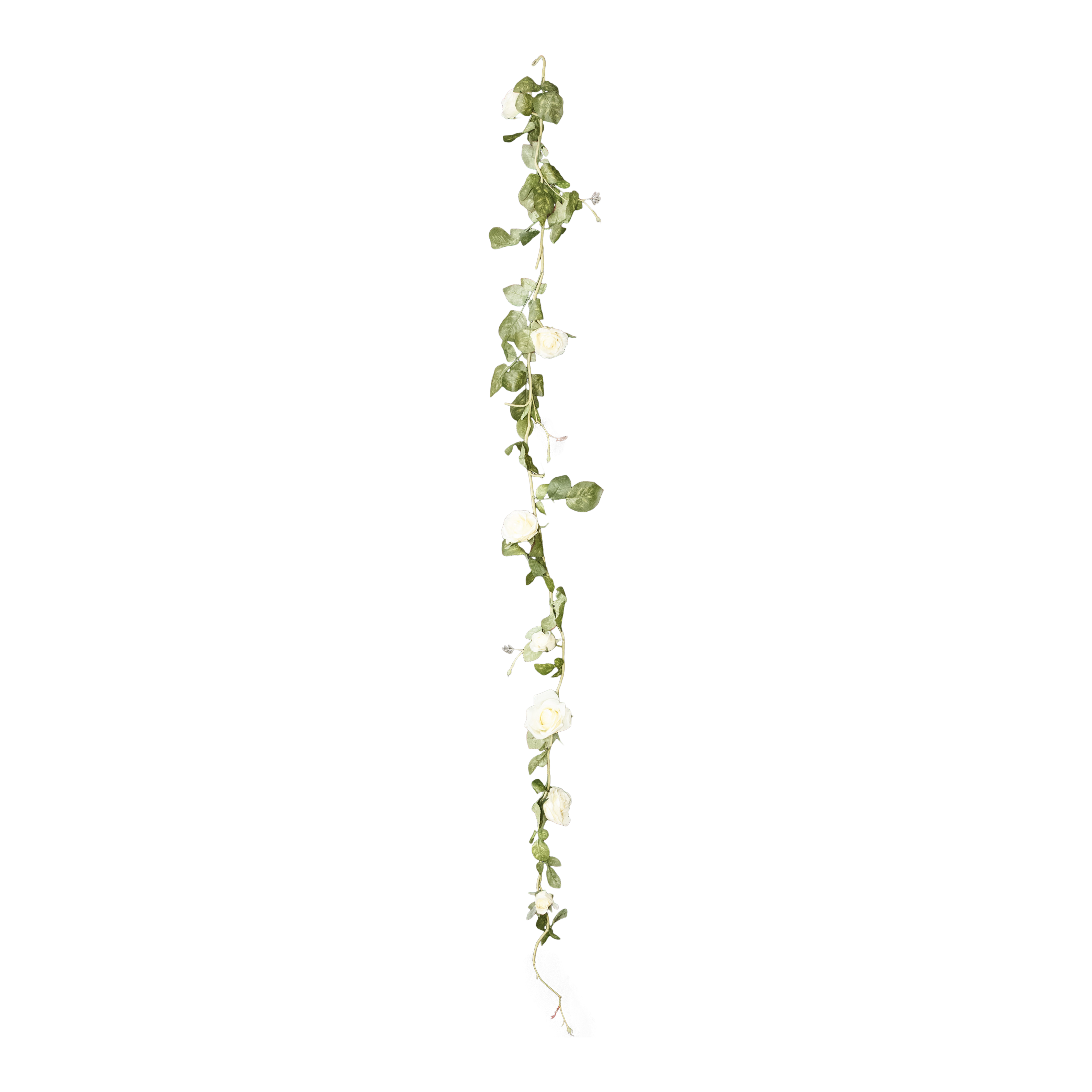 Floral Garland with White and Pink Roses