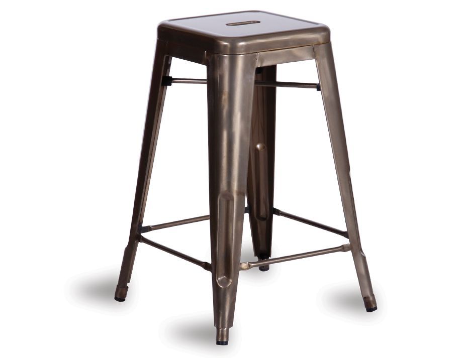 Seat Tolix Metal Gold